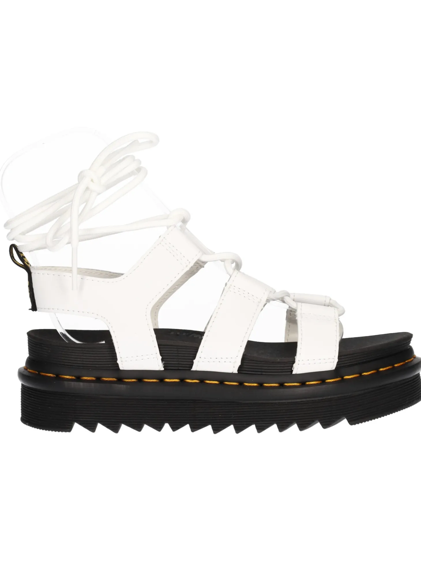 Sandalo Dr Martens Nartilla da donna bianco
