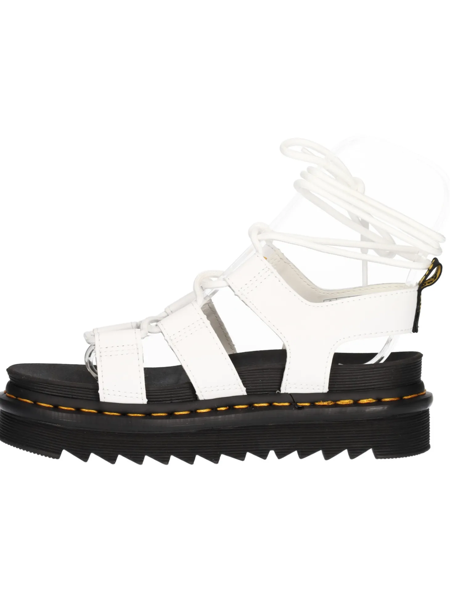 Sandalo Dr Martens Nartilla da donna bianco