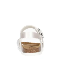 Sandalo Grunland da bambina argento