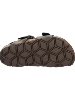 Sandalo Grunland da bambino verde militare