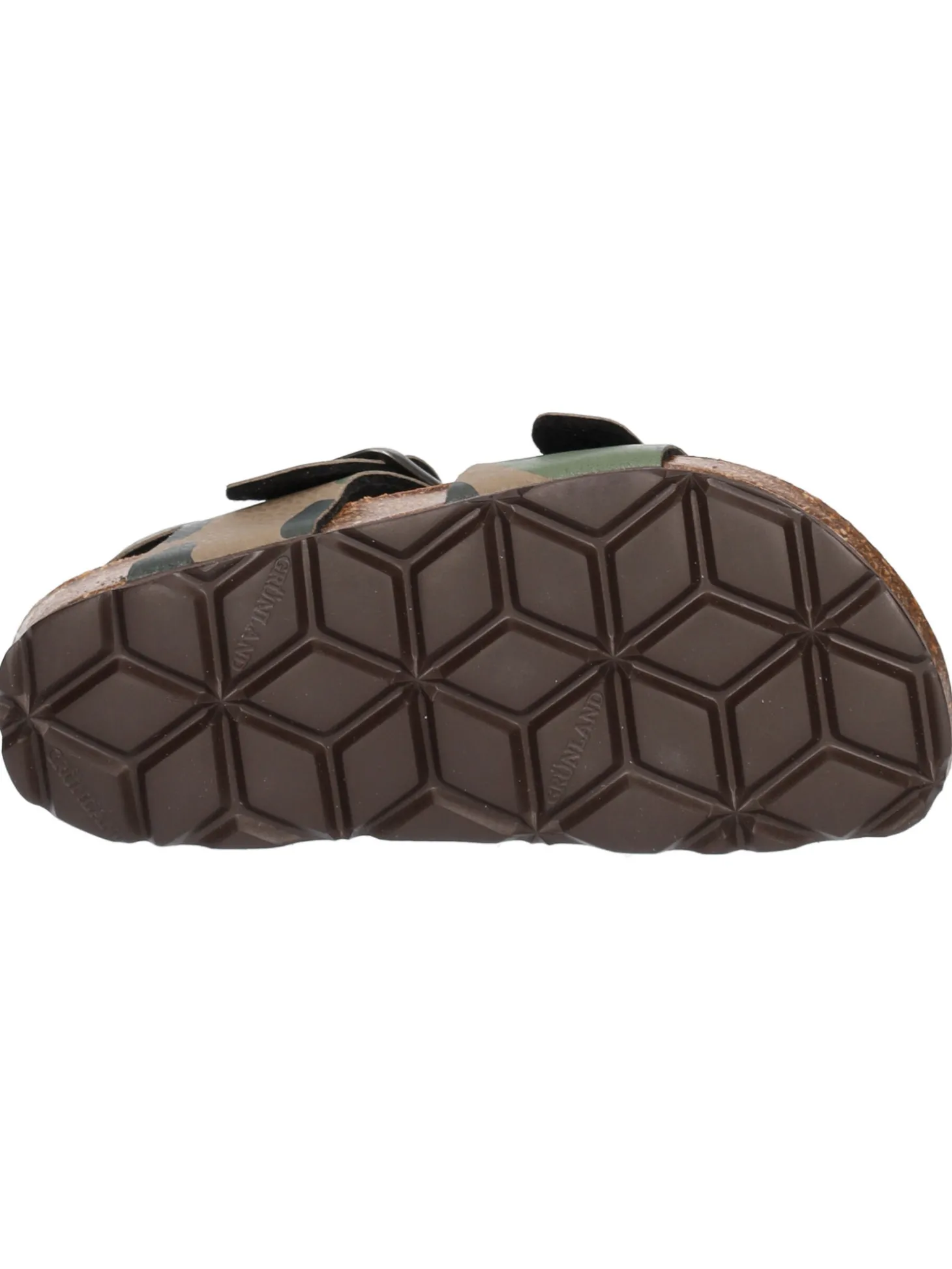 Sandalo Grunland da bambino verde militare