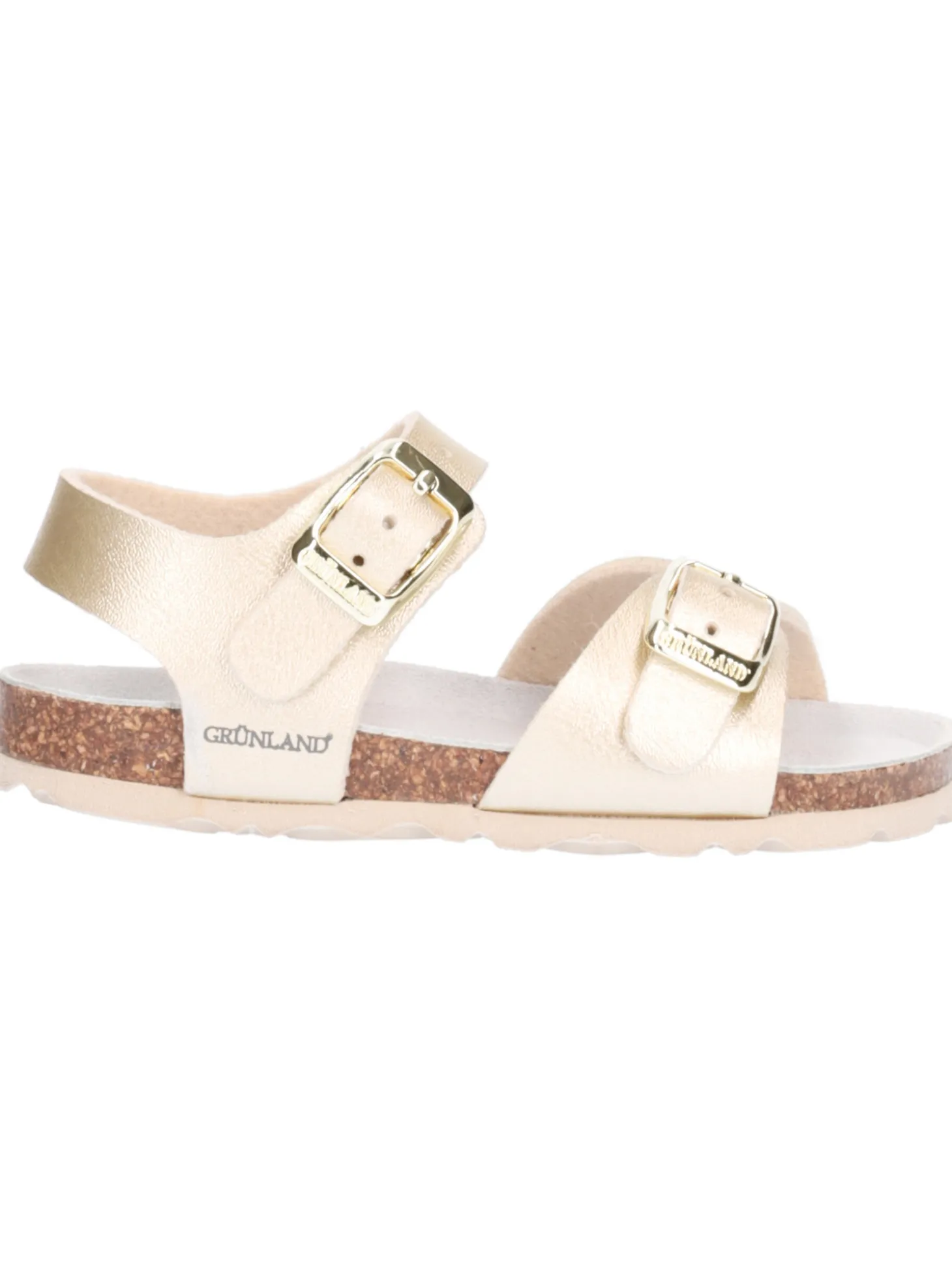 Sandalo Grunland primi passi bambina platino