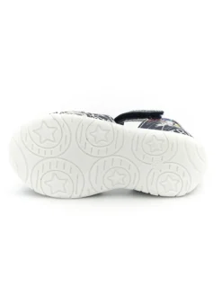 Sandalo Nero Giardini primi passi bambino blu/fantasia