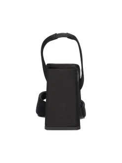 Sandalo tacco largo Liviana da donna nero