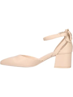 Scarpa con tacco largo Nero Giardini da donna beige