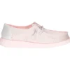 Scarpa Hey Dude Wendy da bambina rosa glitter