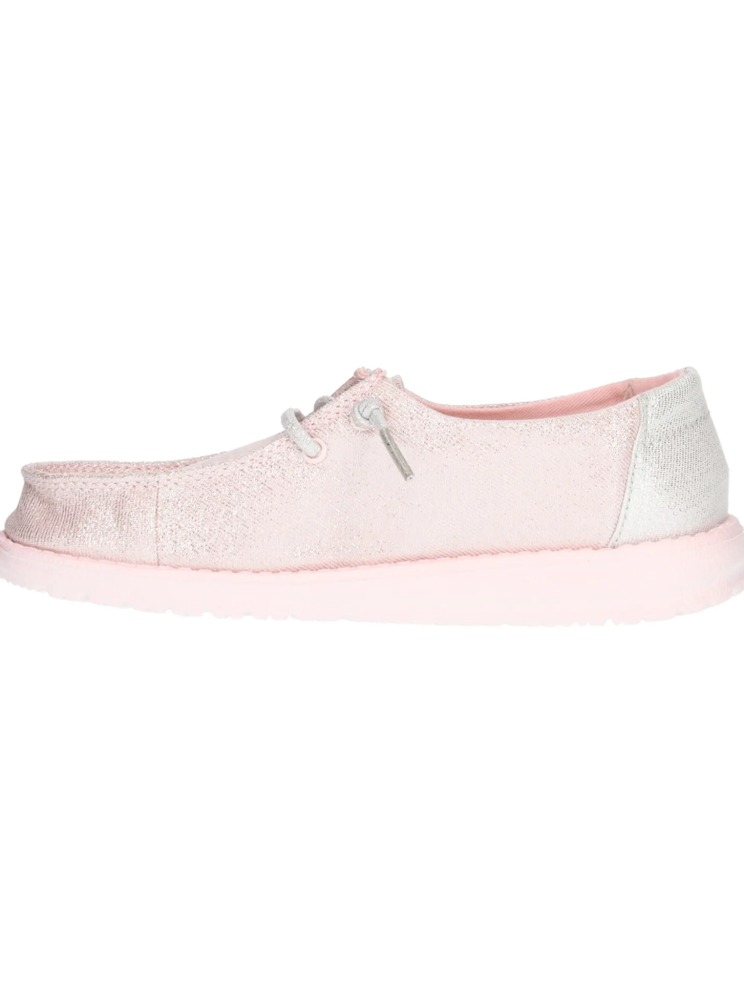 Scarpa Hey Dude Wendy da bambina rosa glitter