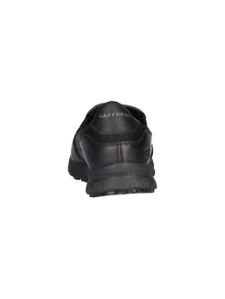 Scarpa slip on da lavoro Skechers da uomo nera