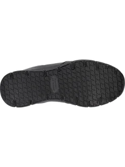 Scarpa slip on da lavoro Skechers da uomo nera