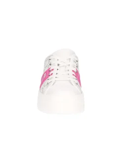 Sneaker platform Nero Giardini da donna bianca