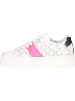 Sneaker platform Nero Giardini da donna bianca