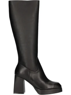 Stivale tacco largo Keys da donna nero