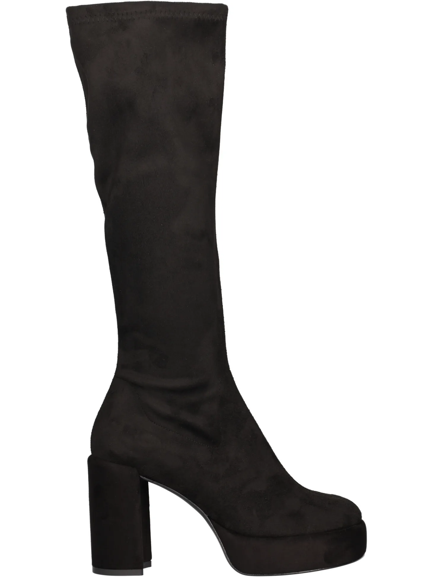 Stivale tacco largo Liviana da donna nero