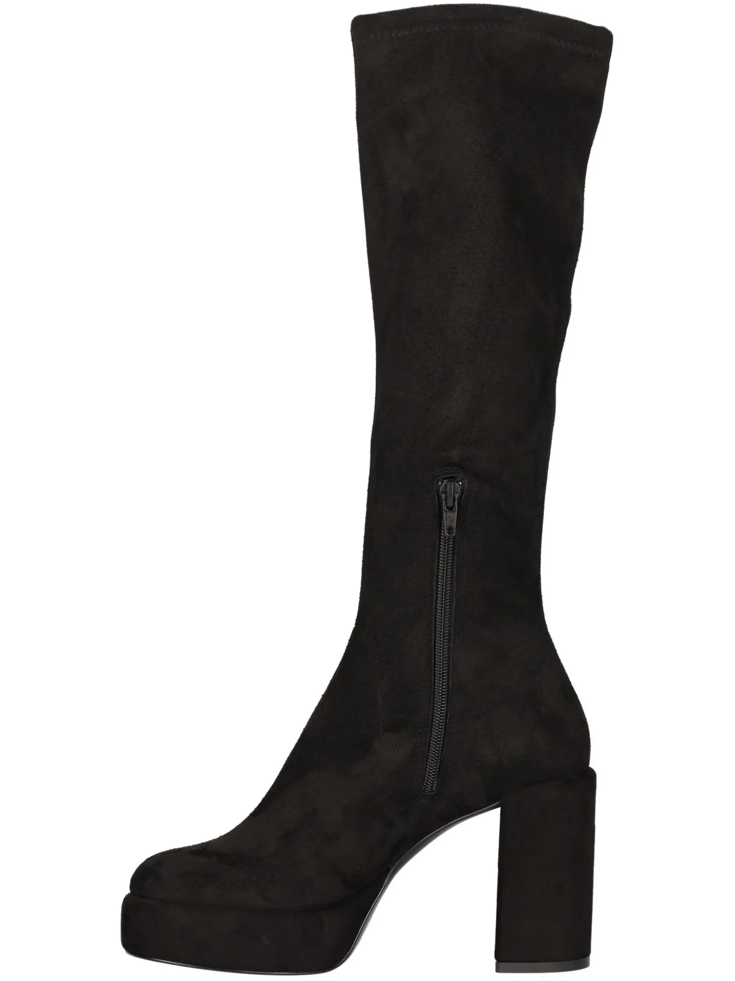 Stivale tacco largo Liviana da donna nero