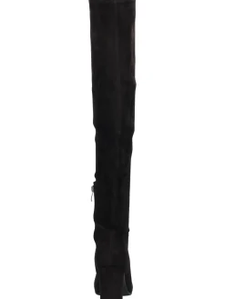 Stivale tacco largo Uma Parker da donna nero