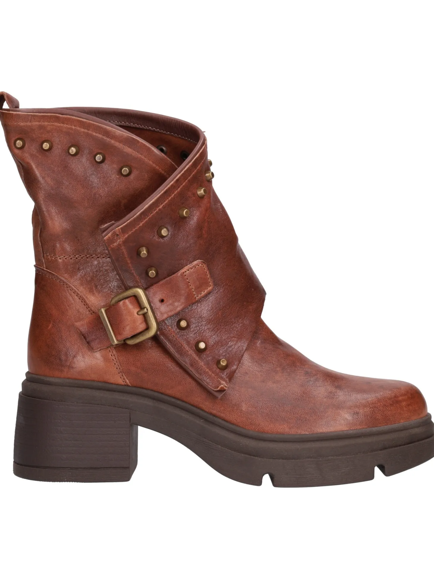 Stivaletto tacco largo Liviana da donna marrone