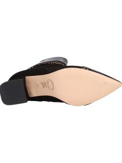 Stivaletto tacco largo Linea Uno da donna nero